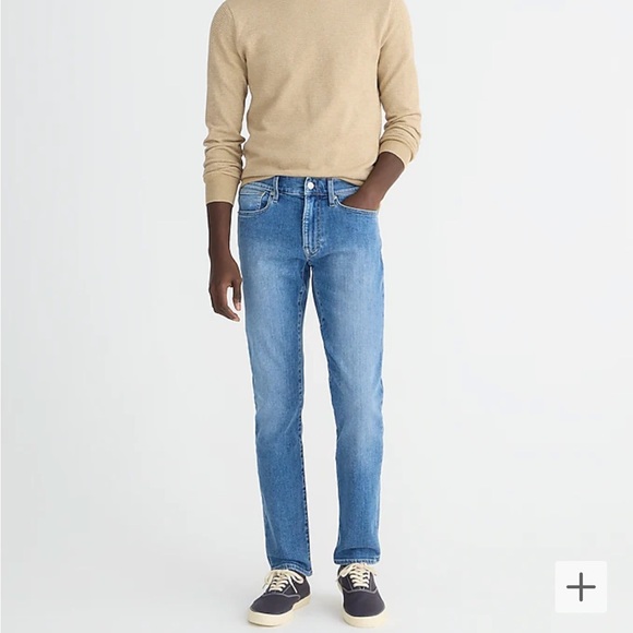 J CREW MENS 484 SLIM-FIT STRETCH JEANS - Picture 4 of 4